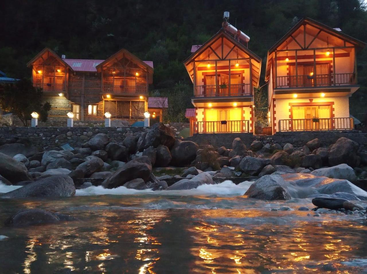 Offbeat Abodes - Tirthan Valley Banjar Luaran gambar